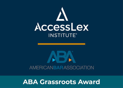 AccessLex ABA Grassroots Award logo