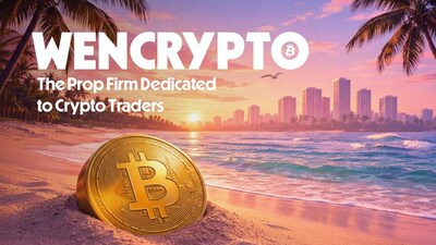 Maven Trading Launches WenCrypto, a Dedicated Crypto-Only Prop Firm Built by Proven Operators (PRNewsfoto/WenCrypto)