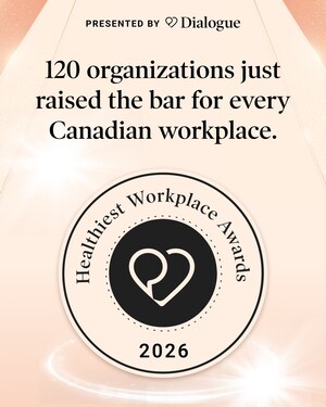 Dialogue announces the winners of the second annual Healthiest Workplace Awards, recognizing the Canadian organizations excelling in employee well-being