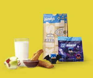 Wendy's Launches DC Rides Kids' Meal featuring 12 Collectible DC Super Heroes, Super-Villains and Rides