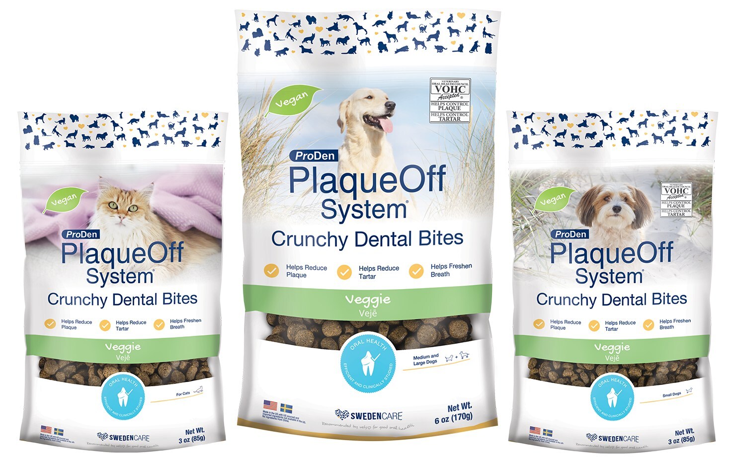 Swedencare features ProDen PlaqueOff® Crunchy Dental Bites a