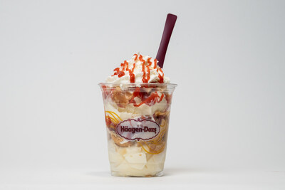 Pastelito Dazzler de Häagen-Dazs Shops y Vicky Bakery