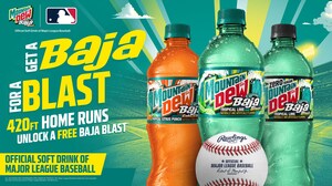 Mountain Dew® Baja Blast® Knocks It Out of the Park With 'Get a Baja for a Blast' Fan Promotion for the 2026 MLB Season