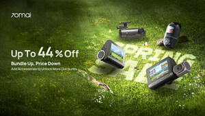 From seeing to clarity: 3 must-buy 70mai Dash Cams this Spring Sale