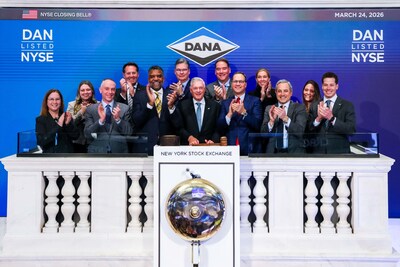 Dana Incorporated Rang Closing Bell on March 24th Dana Incorporated Rang Closing Bell on March 24th