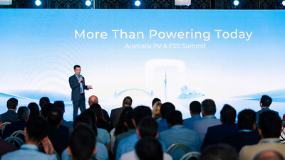 Mais do que alimentar o presente: moldando o futuro de PV e ESS na Austrália (PRNewsfoto/Sungrow Power)
