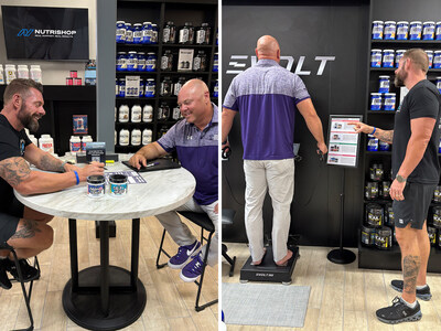 Marc Galyean, franchisee of Nutrishop Stephenville, Texas, is all in on the brand’s people-first approach. Through body composition tracking, honest conversation and ongoing encouragement, Galyean helps customers feel seen, supported and confident as they work toward lasting health and fitness results. Marc Galyean, franchisee of Nutrishop Stephenville, Texas, is all in on the brand’s people-first approach. Through body composition tracking, honest conversation and ongoing encouragement, Galyean helps customers feel seen, supported and confident as they work toward lasting health and fitness results.