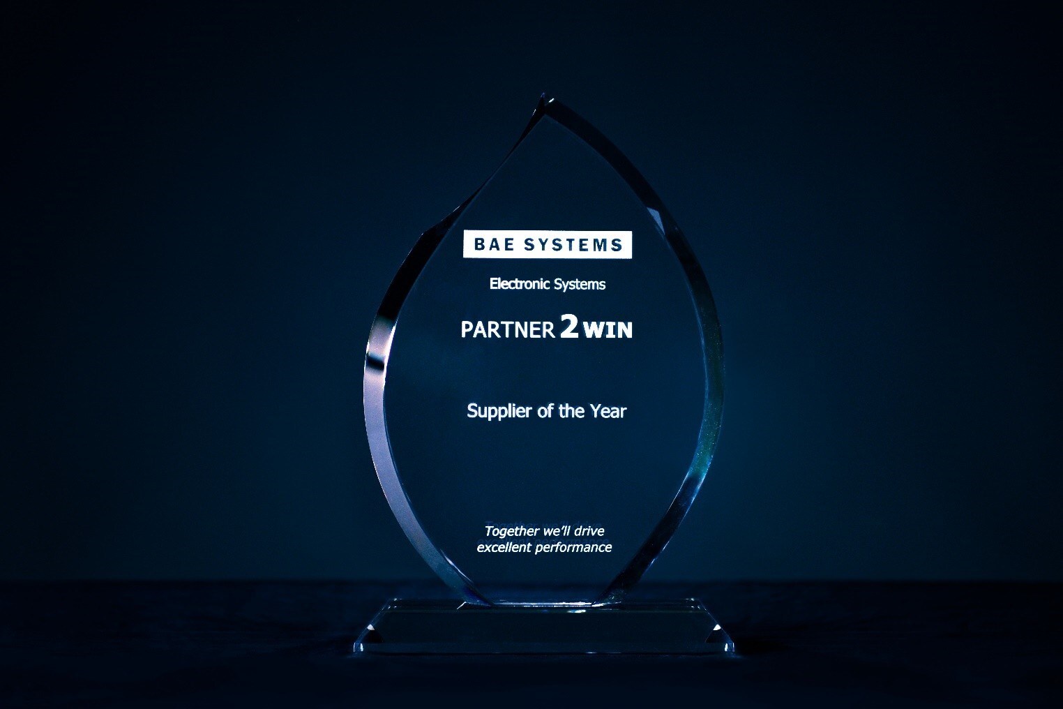 BAE Systems announces Partner 2 Win Supplier of the Year awa