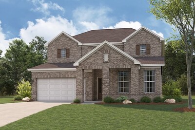 Harding Plan Exterior Rendering | New Homes in McDonough, GA | Walker Grove by Century Communities