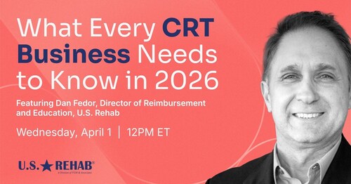Nymbl + U.S. Rehab Webinar on April 1, 2026 at 12 PM ET