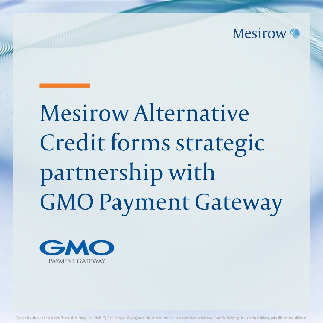 Mesirow Alternative Credit and GMO Payment Gateway Announce 