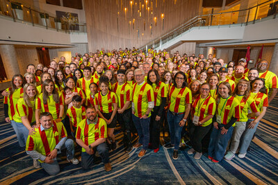 More than 320 Beazer Homes employees, guests and partners traveled to Washington, D.C., to participate in the Rock ’n’ Roll Half Marathon and 5K, raising money for the Fisher House Foundation.