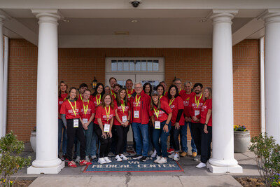 Beazer Homes employees volunteer at a local Fisher House in Washington, D.C.