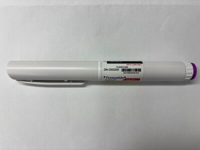 KwikPen (tirzepatide injection), Drug Identification Number (DIN) 03552000 and batch D856216 are invalid (CNW Group/Health Canada (HC))
