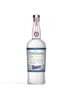 TEREMANA TEQUILA AND THE TEXAS RANGERS RAISE A TOAST TO THEIR THIRD YEAR OF PARTNERSHIP WITH LIMITED-EDITION TEXAS RANGERS BOTTLE