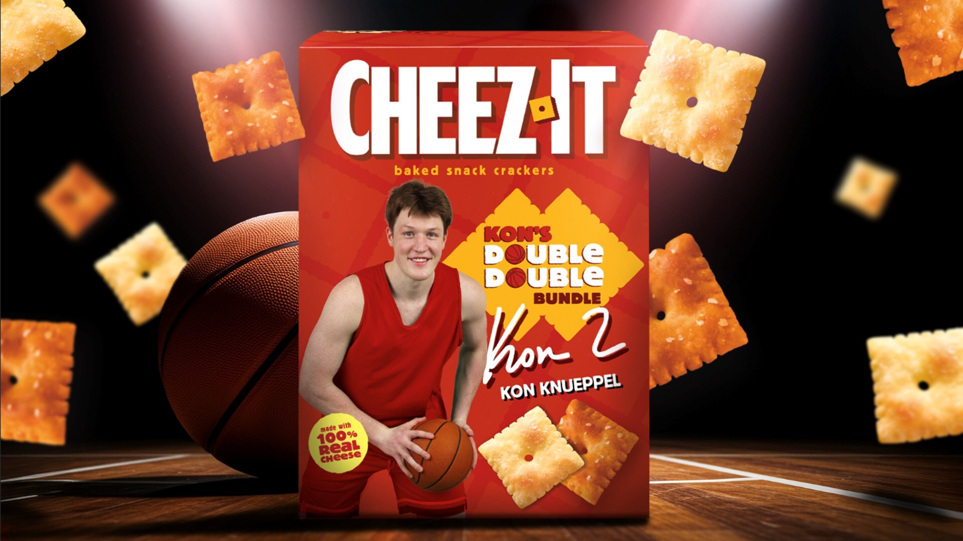CHEEZ-IT® AND BASKETBALL STAR KON KNUEPPEL TEAM UP FOR LIMIT
