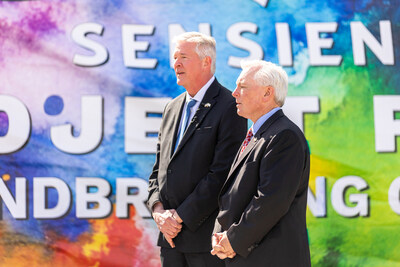 Sensient Project Prism Groundbreaking Event, March 2026