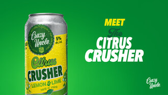 Twist of lemon, squeeze of lime, hint of mint. (CNW Group/Crazy Uncle)