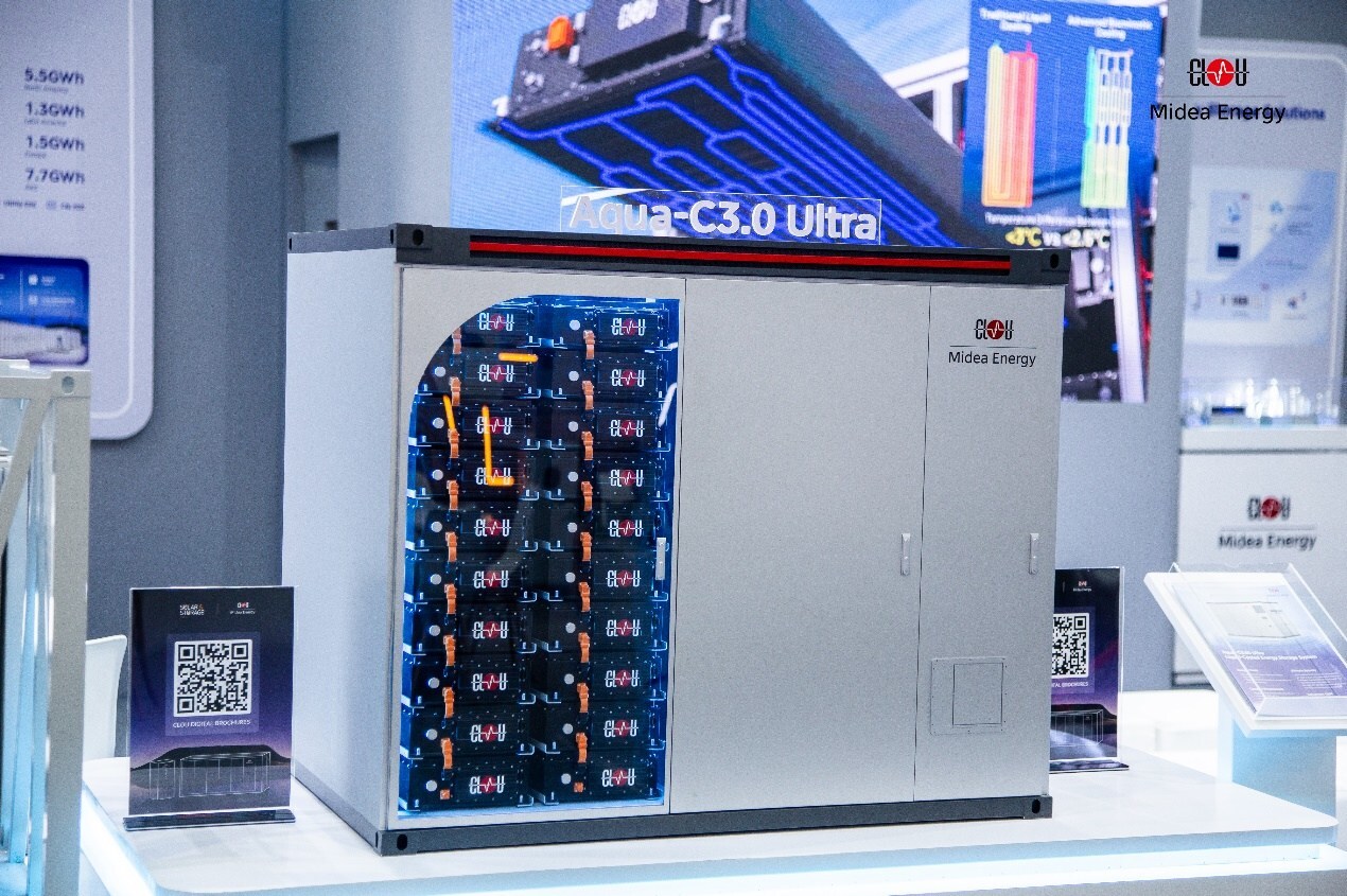 CLOU Unveils Aqua-C3.0 Ultra High-Density Energy Storage Sys