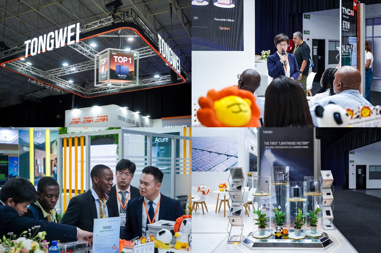 For the African Market, Tongwei Solar Showcases High-Efficie