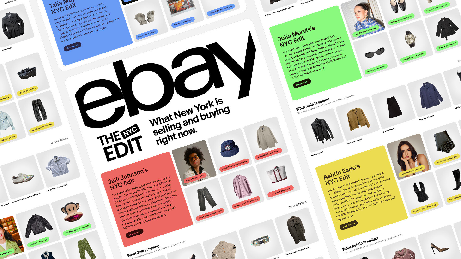 eBay Launches 'The NYC Edit,' Revealing What New York's Most