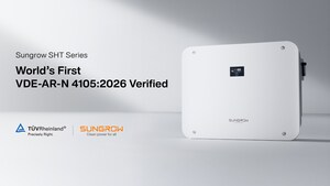 Sungrow's SHT Hybrid Inverter Wins World's First VDE-AR-N 4105:2026 Certification