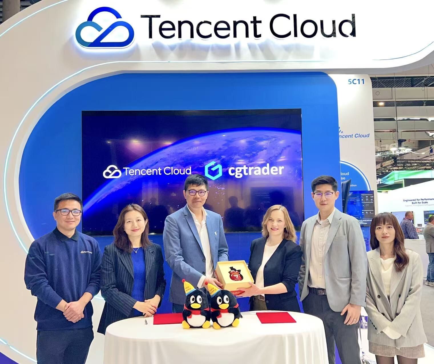 Tencent Cloud and CGTrader Forge Strategic Partnership to Dr