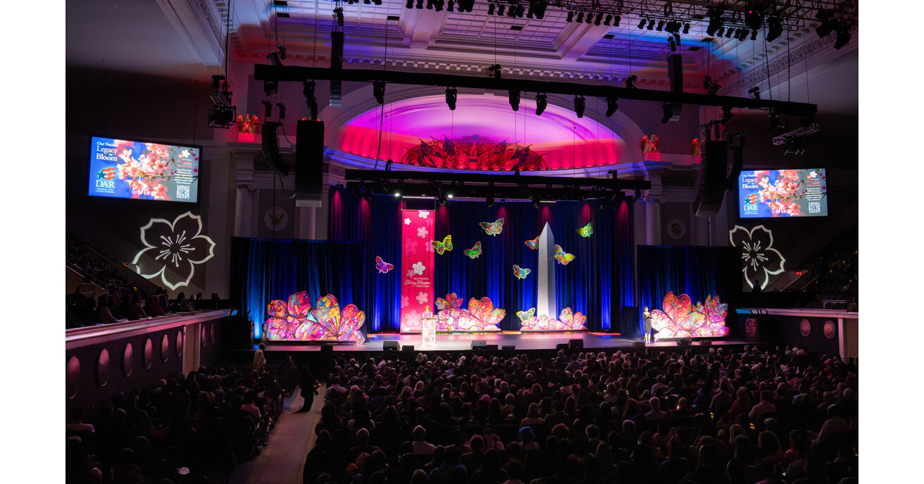 CELEBRATING DAR'S LEGACY GIFT TO SUPPORT ICONIC CHERRY BLOSSOMS AS NATIONAL CHERRY BLOSSOM FESTIVAL BEGINS