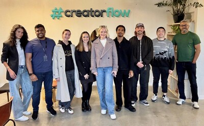 Creator Flow team with leading UGC creators from its community Creator Flow team with leading UGC creators from its community