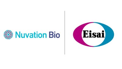 Nuvation Bio Inc.; Eisai Co., Ltd. logo
