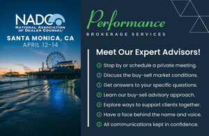 Performance Brokerage Services to Present on the State of the Automotive Buy-Sell Market at the 2026 National Association of Dealer Counsel Annual Member Conference