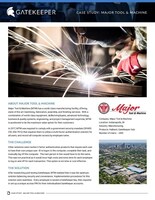 (Manufacturing) Major Tool and Machine - GateKeeper Enterprise Case Study