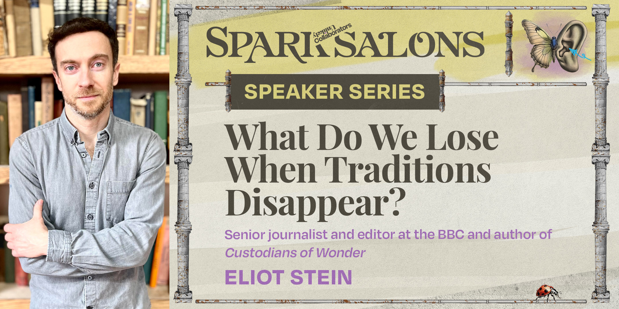 Unlikely Collaborators Hosts Journalist and Author Eliot Ste