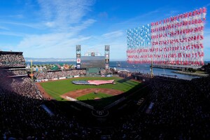 Pyrotecnico Elevates MLB Opening Night with Stunning Pyro Drone Display at Oracle Park