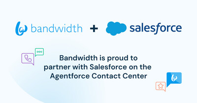 Bandwidth has partnered to deliver infrastructure for Salesforce’s new CRM-native, AI-driven contact center platform. Bandwidth has partnered to deliver infrastructure for Salesforce’s new CRM-native, AI-driven contact center platform.