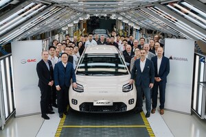 GAC Marks SOP and AION UT Roll-Off in Austria, Advancing European Localized Cooperation with Magna