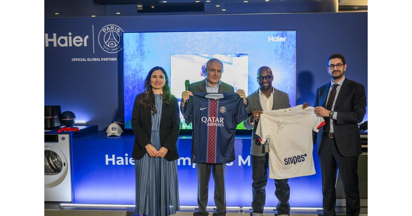 Společnost Haier oslavuje špičkovou kvalitu v Paříži s novou nabídkou produktů pro chytré domácnosti