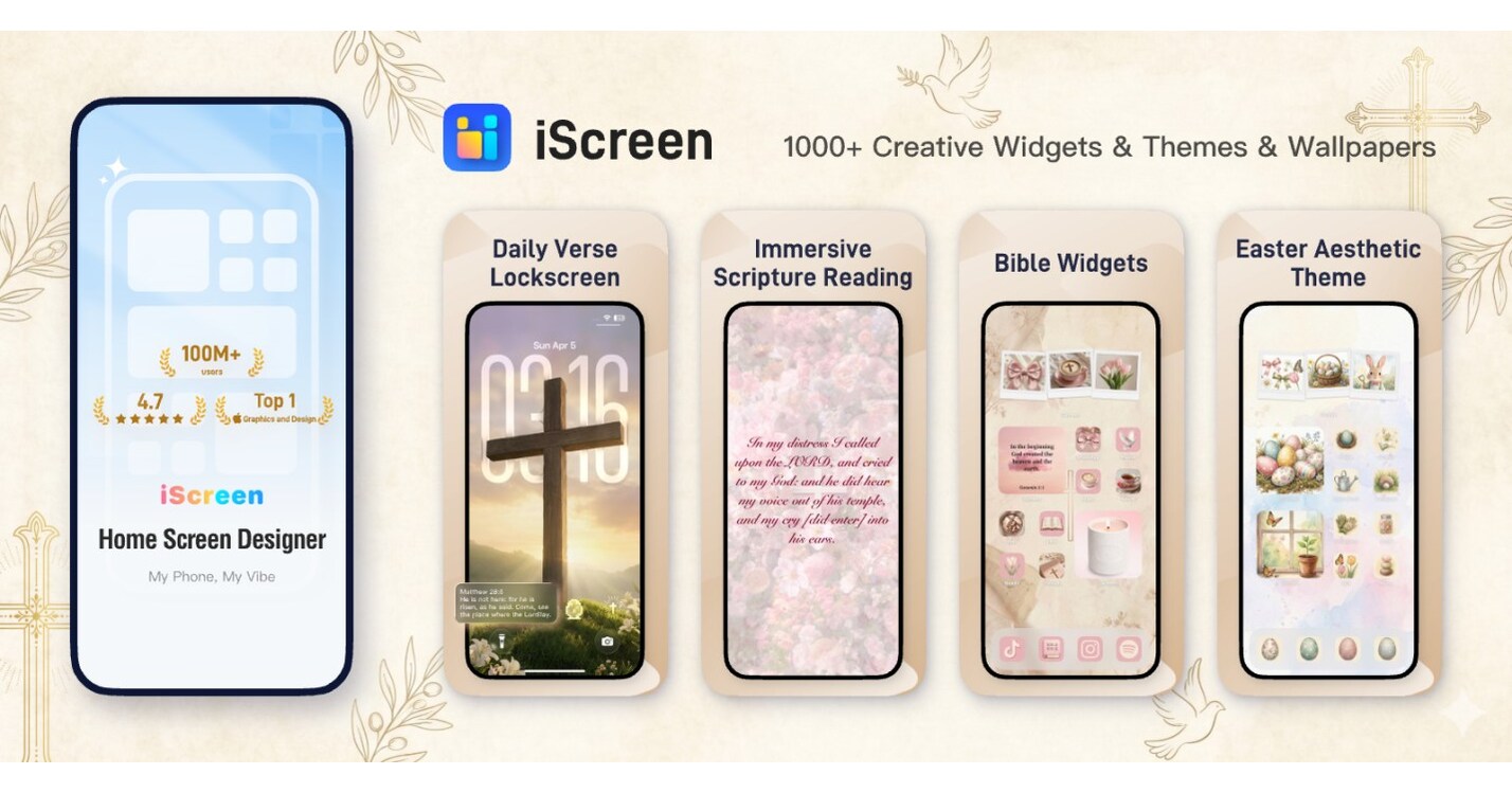 iScreen Introduces Bible-Themed Widgets for Easter: Daily Verses and an Immersive Reading Experience iScreen Introduces Bible-Themed Widgets for Easter: Daily Verses and an Immersive Reading Experience