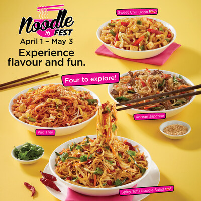 NoodleFest at Mandarin Returns April 1 - May 3 featuring 4 New Dishes!