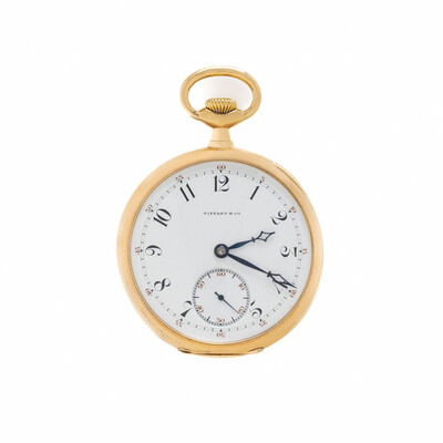 John Jacob Astor IV's Patek Philippe for Tiffany & Co., 18K Yellow Gold Pocket Watch, Property Of The Astor Family,  Estimate: $300,000 - 500,000