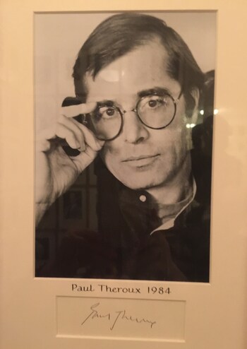 Portrait of Paul Theroux, 1984