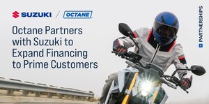 Octane Partners with Suzuki to Expand Financing to Prime Customers