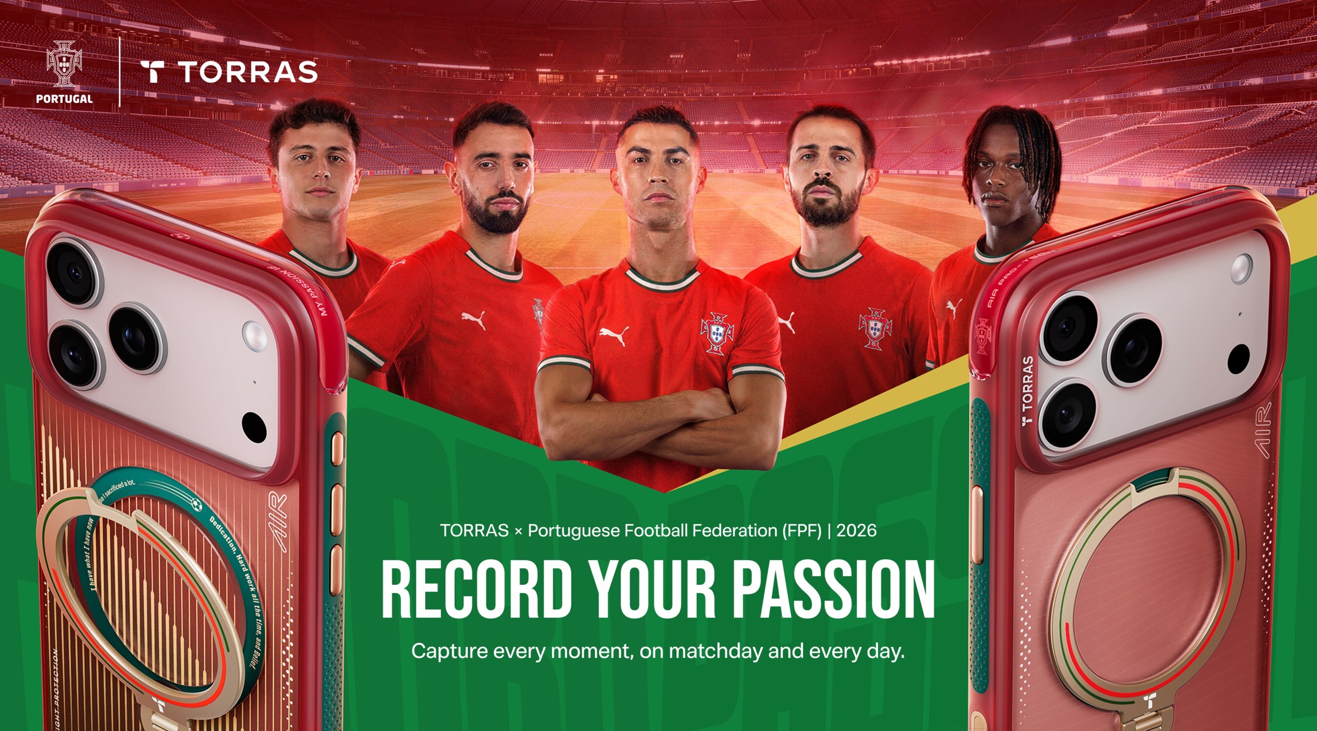 Record Your Passion: TORRAS Partners with Portugal Football for the Season Ahead