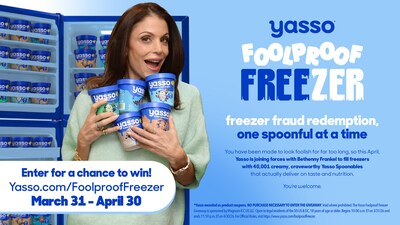 Bethenny Frankel teams up with Yasso to make your freezer foolproof Bethenny Frankel teams up with Yasso to make your freezer foolproof