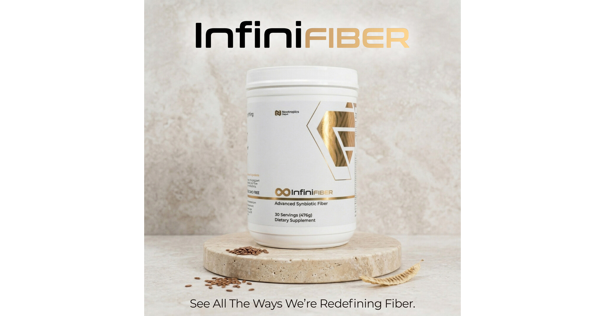 Gut Health Breakthrough: InfiniFiber Launches As The World's Most Scientifically Advanced Fiber Supplement