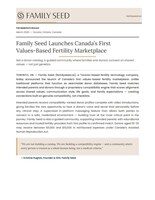 Family Seed Launches Canada's First Values Based Fertility Marketplace