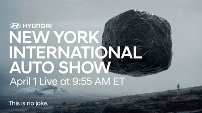 Hyundai World Premiere Headed to New York International Auto Show;  Livestreamed press conference reveal to take place Wednesday, April 1 during media day at the 2026 New York International Auto Show