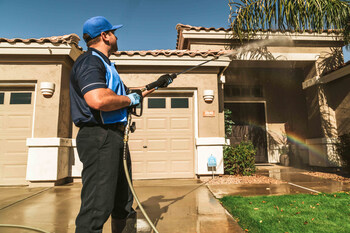 Power Washing Contractor Soft Washing Exterior House