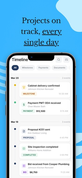 Project Tracking IOS
