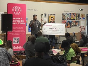PINE BLUFF WINS NATIONAL COMPETITIVE T-MOBILE GRANT FOR "BLUES JUNCTION" LANDMARK MONUMENT